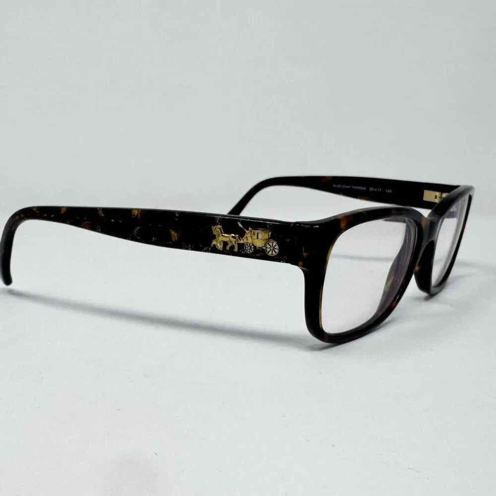 Coach HC6133 5120 Dark Tortoise Eyeglass Frames 53-17-140